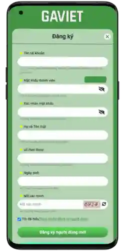 GAVIET đăng nhập